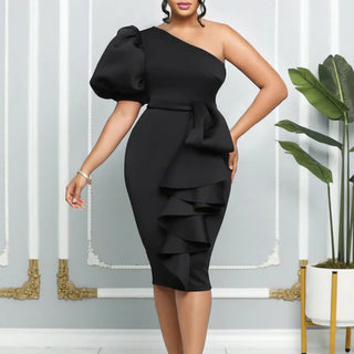 Elegant Off Shoulder Bodycon Maternity Gown W2037