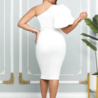 Elegant Off Shoulder Bodycon Maternity Gown W2037