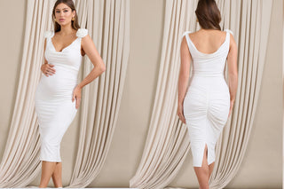 Sleeveless Bodycon Maternity Dress W2022