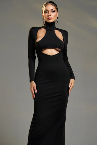 Arabella Long Sleeve Cut-Out Dress W3003