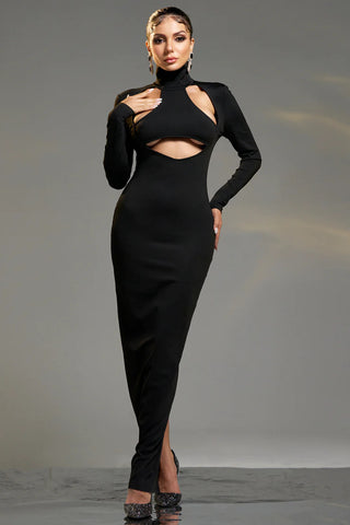 Arabella Long Sleeve Cut-Out Dress W3003